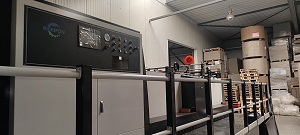 The Second Set Paper Sheeter Machine Success Installed in Belgian Customer's Plant By Keepon Engineer